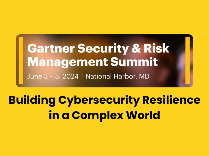 gartner security and risk management summit logo